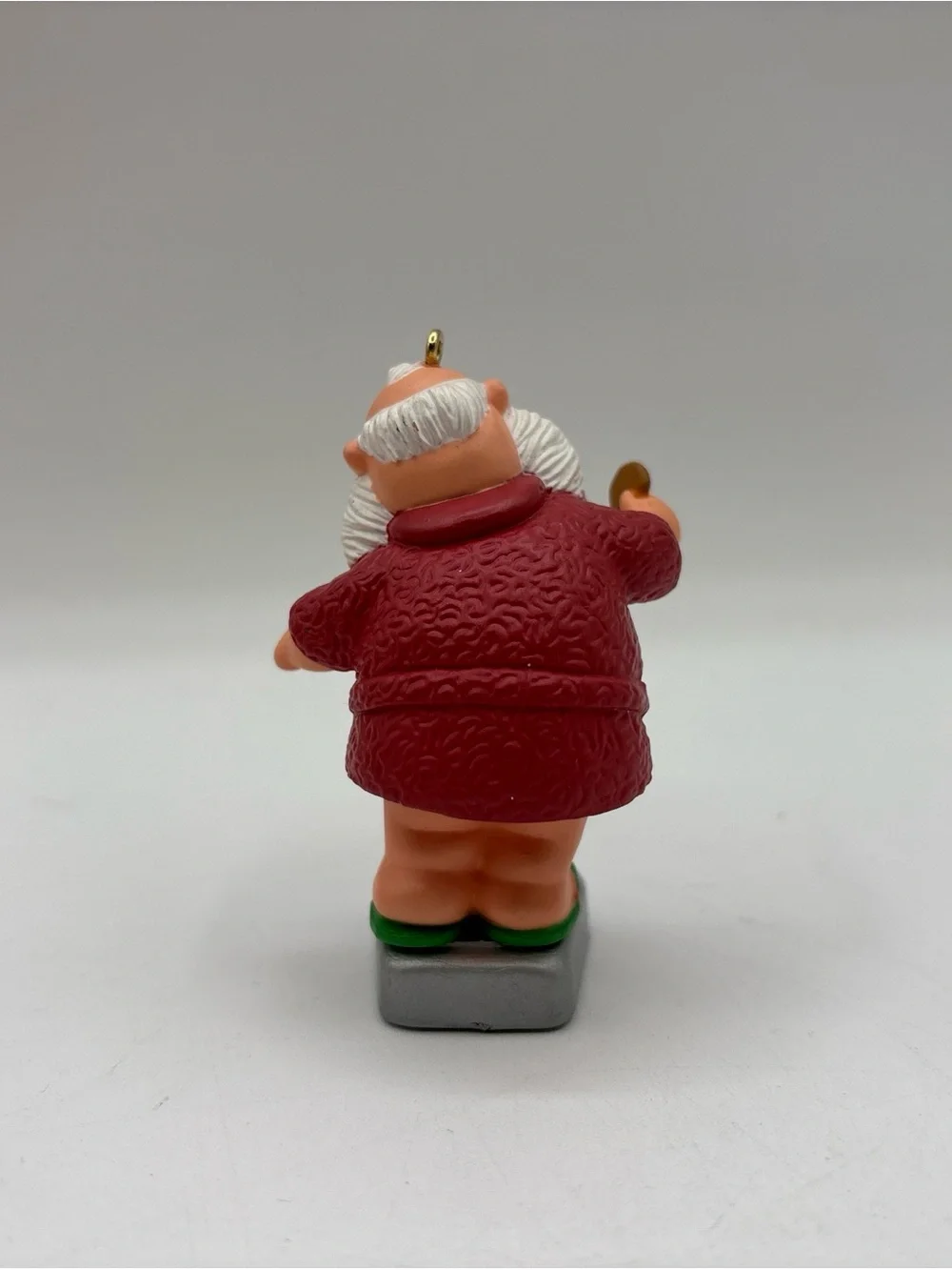Hallmark Keepsake Dated 1986 Vintage Tipping The Scales Handcrafted Ornament